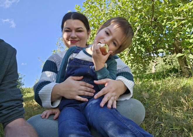 Apple Picking at Sky Top Orchard in Flat Rock, North Carolina